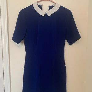 Forever21 Blue Collard Mini Dress